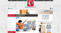 Desktop Screenshot of gillesparent.com